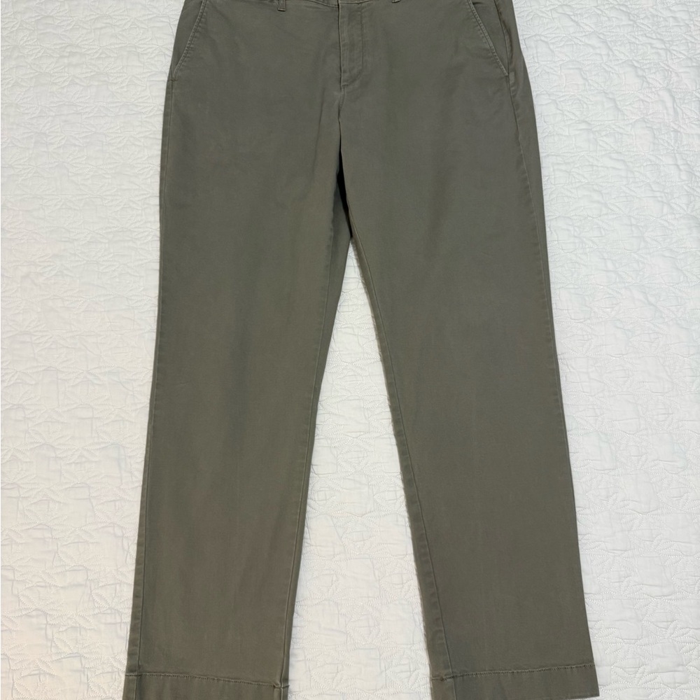 J. Crew Gray 770 Straight Fit Stretch Chino Pants 38/32